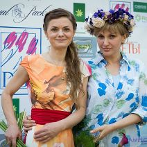 Юлия Багдасарьян (организатор) и Ирина Татарина (победитель Чемпионата) / Julia Bagdasaryan (organizer) and Irina Tatarina (winner of the championship)