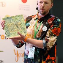 организатор премии Сергей Карпунин / organizer of the RUSSIAN FLORIST AWARDS Sergey Karpunin