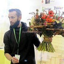 флорист Артём Христолюбов / florist Artyom Khristolyubov