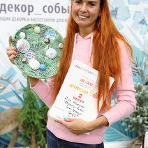 флорист Ольга Касьяненко 2 место / florist Olga Kasyanenko 2nd place