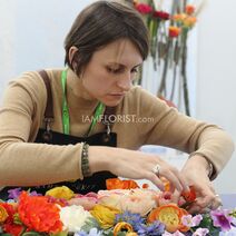 флорист Виктория Гаврилина